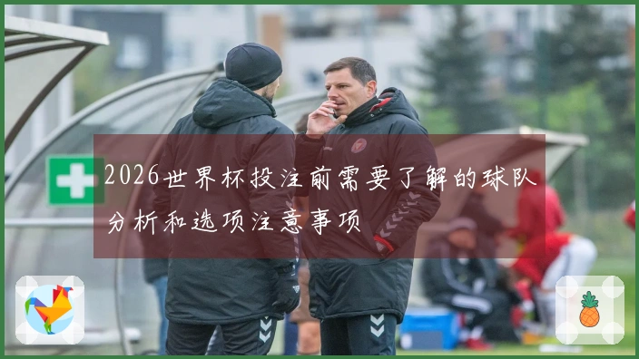 2026世界杯投注前需要了解的球队分析和选项注意事项